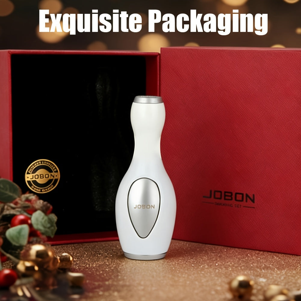 Exquisite Zinc Alloy Torch Lighter, Creative Bowling Style Windproof Refillable Jet Blue Flame Lighter, One-Button Adjustable Flame Function, Great Mens Present for Father's Day Christmas Birthday, for Candles Barbecue Camping (Butane Not Included)
