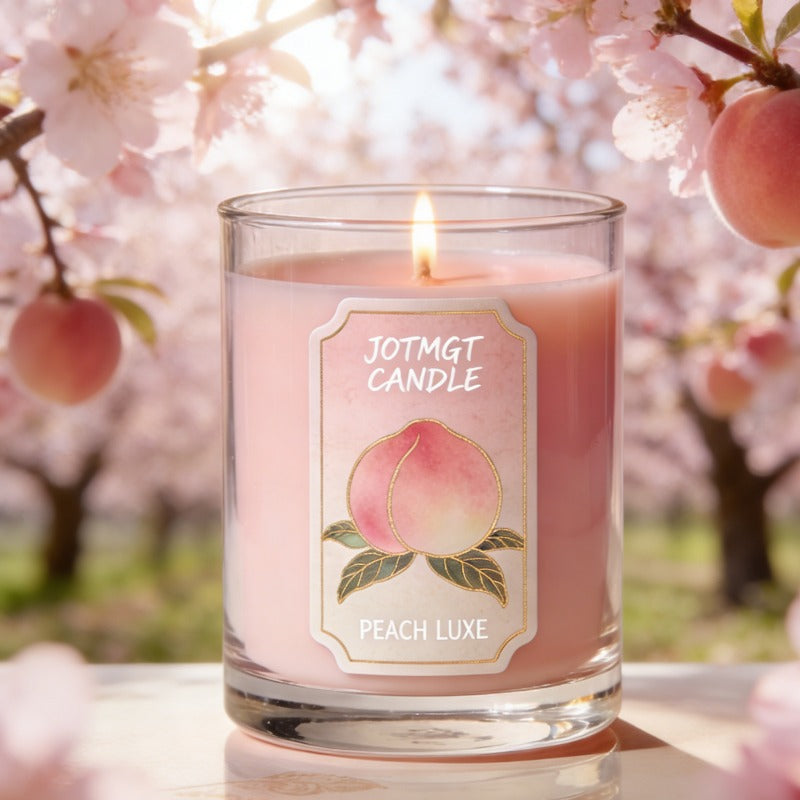 JOTMGT Large Capacity Fruit-Scented Soy Wax Candles, Each 12.35 Ounces, Burn for 50 Hours and Emit a Sweet Fragrance. Suitable for Bedrooms, Living Rooms, as Holiday Gifts, or as Ideal Presents.
