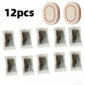 12pcs Combination Set Activated Carbon Deodorizing Refrigerator, Closet, And Drawers, Wardrobe-Kitchen Use, a Must-Have Choice for Absorbing Odors, No Power Supply Required, Deodorizing Fresh Box