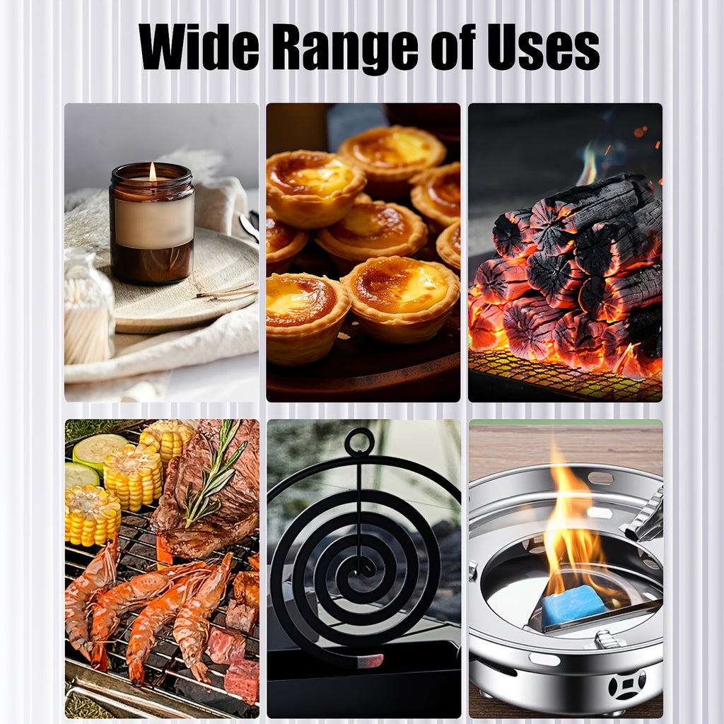 2 PackZinc Alloy Windproof Refillable Butane Jet Adjustable Blue Flame Lighter, Polished 2-in-1 Design with Opener And Safety Lock for Home Candles, Kitchen, Camping BBQ, Thoughtful Present for Men On Father's Day(No Butane Fuel Included)